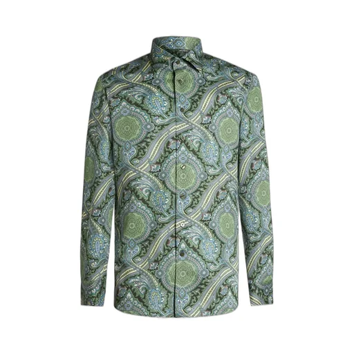 Etro Paisley Printed Straight Hem Shirt
