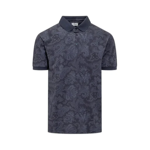 Etro Graphic Printed Polo Shirt