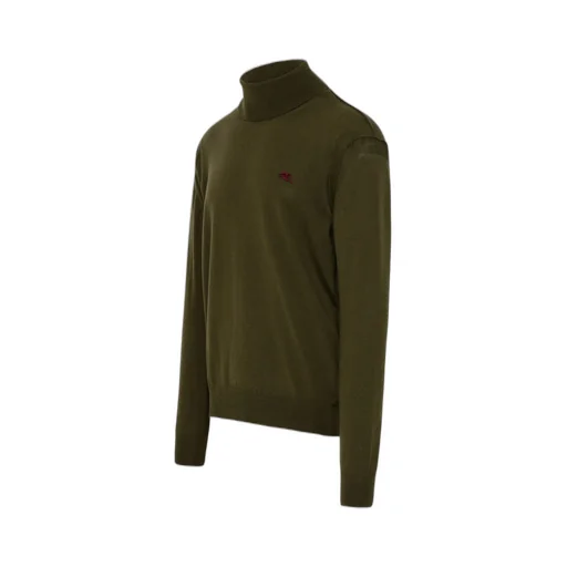 Etro Logo Embroidered Turtleneck Knitted Jumper