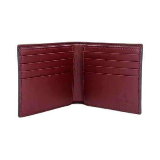 Etro Pegaso Paisley-Pattern Bi-Fold Wallet