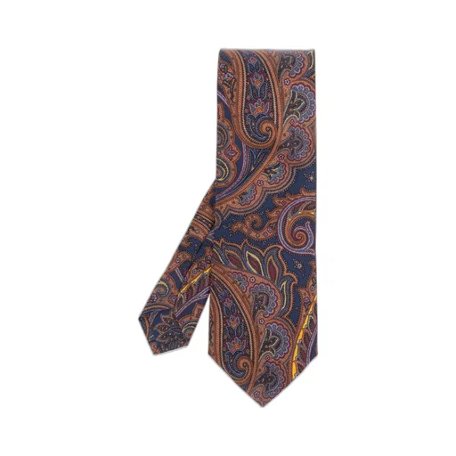 Etro Paisley Printed Pointed-Tip Tie