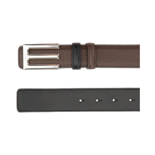 Etro Logo Plaque Reversible Belt