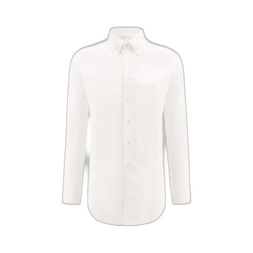 Etro Pegaso Embroidered Long-Sleeved Shirt