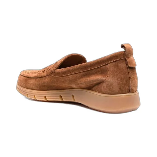 Etro Round Toe Slip-On Loafers