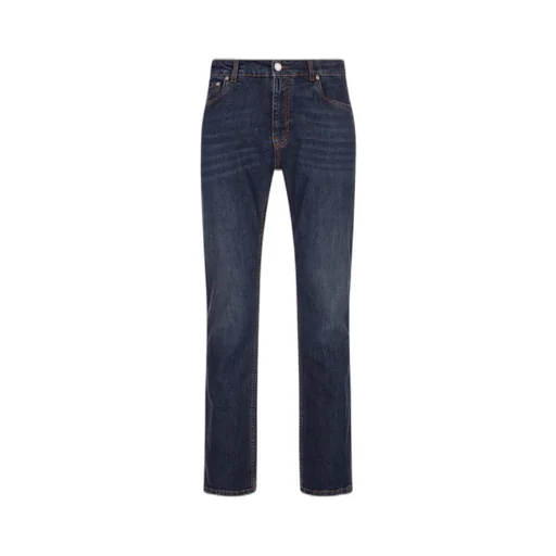 Etro Logo Embroidered Mid-Rise Jeans