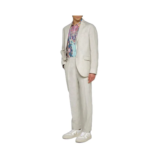 Etro Single-Breasted Long-Sleeved Jacket