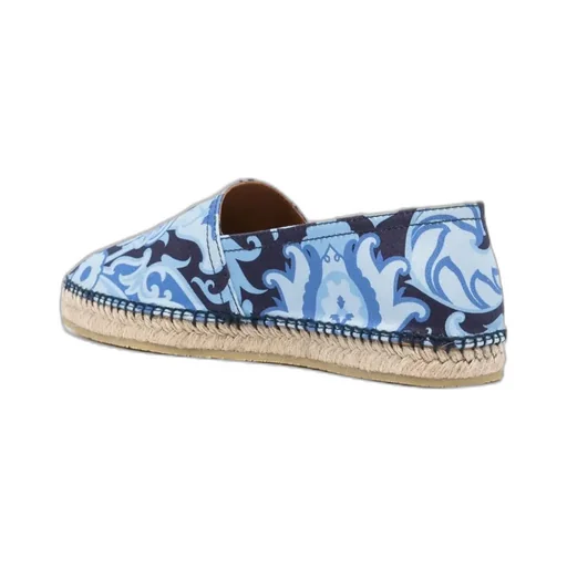 Etro Paisley-Printed Slip-On Espadrilles