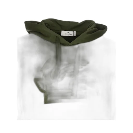 Etro Logo Embroidered Drawstring Hoodie