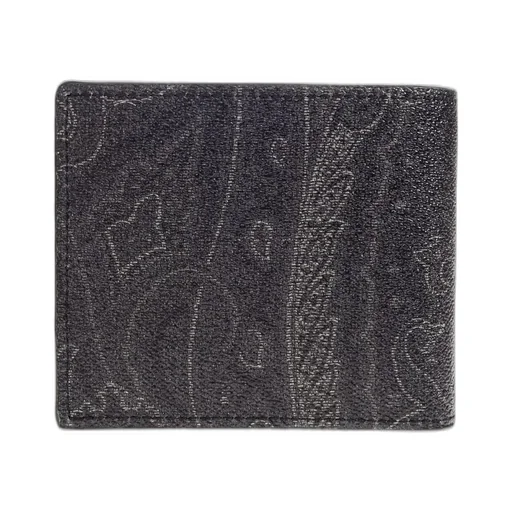Etro Paisley Patterned Bi-Fold Wallet