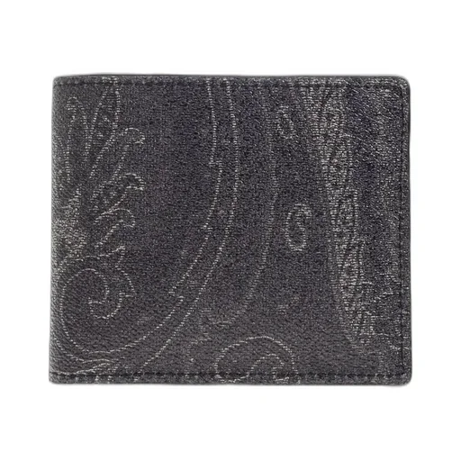 Etro Paisley Patterned Bi-Fold Wallet