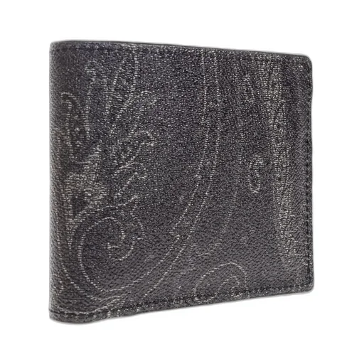 Etro Paisley Patterned Bi-Fold Wallet