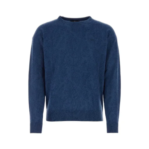 Etro Logo-Embroidered Crewneck Knitted Jumper