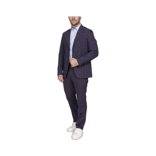 Etro Single-Breasted Checked Tailored Suit