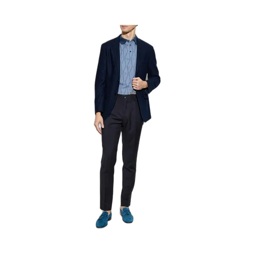 Etro Paisley Printed Short-Sleeved Polo Shirt