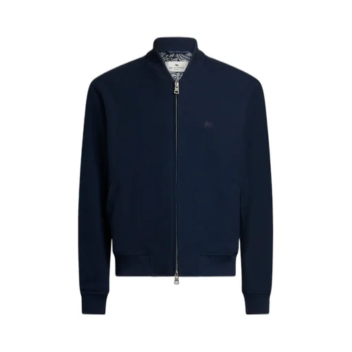 Etro Pegaso Embroidered Zipped Bomber Jacket