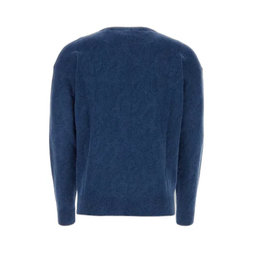 Etro Logo-Embroidered Crewneck Knitted Jumper
