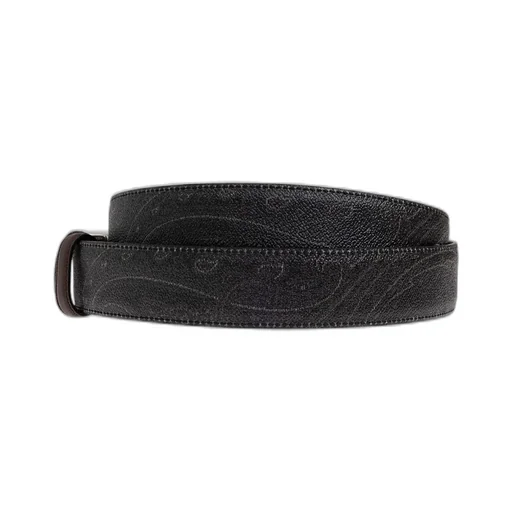 Etro Paisley Printed Buckled Belt