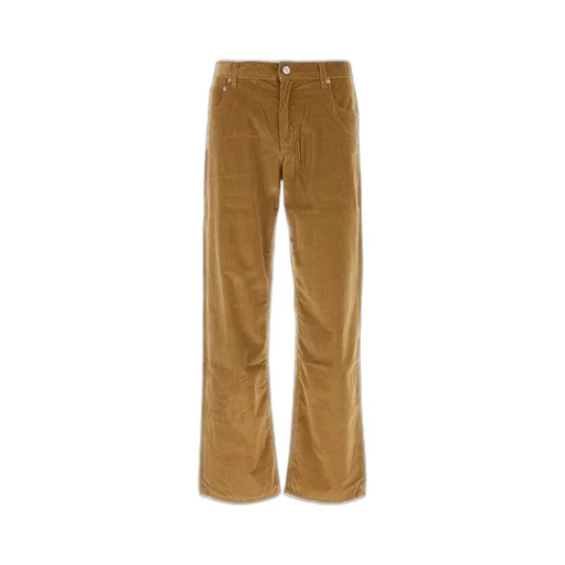 Etro Logo Patch Corduroy Trousers