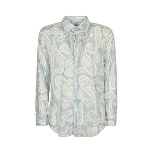 Etro Paisley-Print Buttoned Shirt