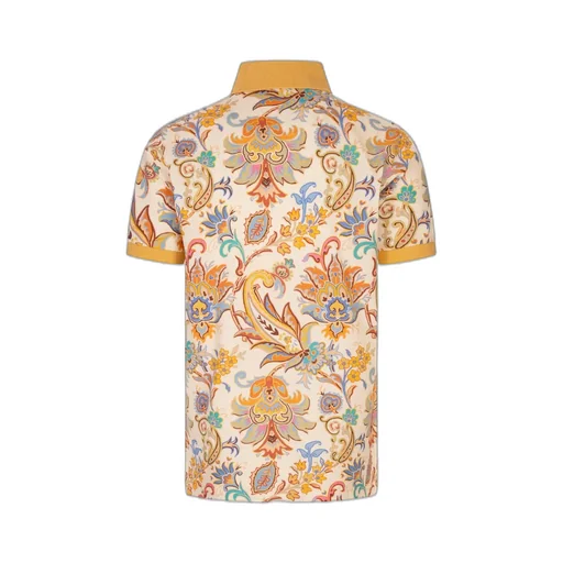 Etro Paisley-Print Polo Shirt