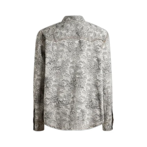 Etro Long-Sleeved Denim Overshirt