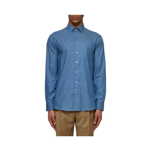 Etro Pegaso Embroidered Long Sleeved Shirt