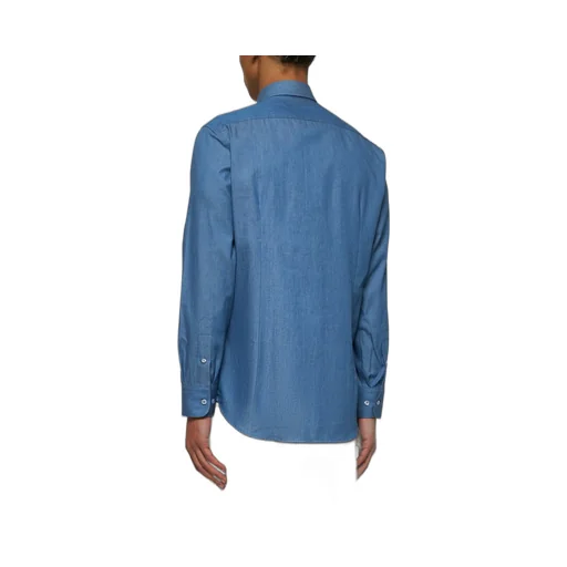Etro Pegaso Embroidered Long Sleeved Shirt