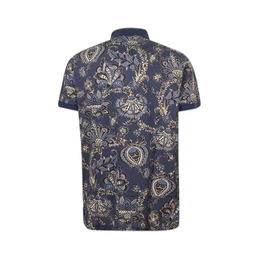 Etro Paisley Printed Polo Shirt