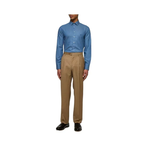 Etro Pegaso Embroidered Long Sleeved Shirt