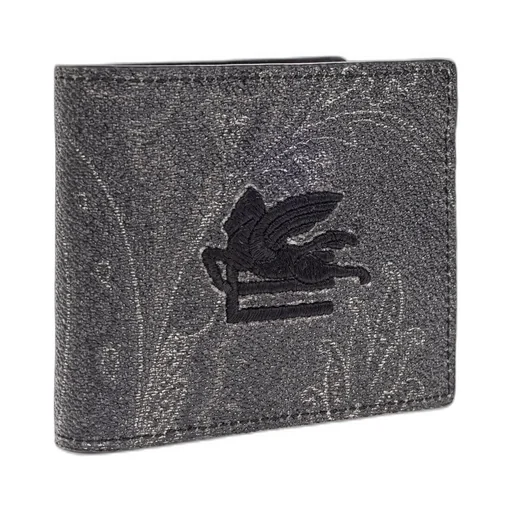 Etro Pegaso Embroidered Wallet