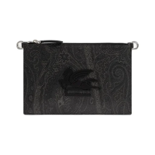 Etro Pegaso Zip-Up Shoulder Bag