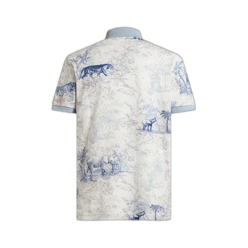 Etro Safari Printed Polo Shirt
