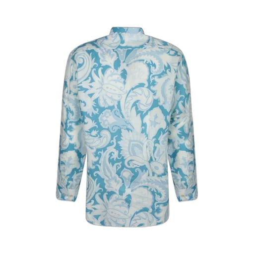 Etro Paisley Printed Long-Sleeved Shirt