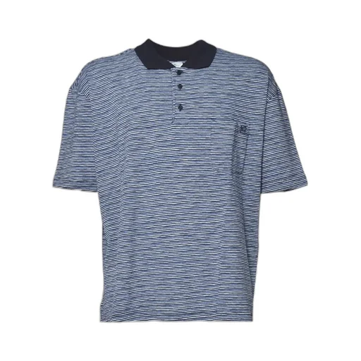 Etro Striped Short Sleeved Polo Shirt