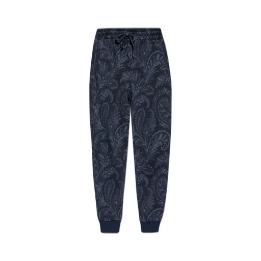 Etro Patterned Drawstring Sweatpants
