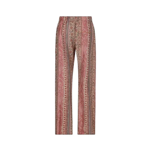 Etro Floral Printed Straight-Leg Trousers