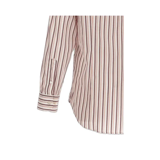 Etro Pegaso Embroidered Striped Shirt