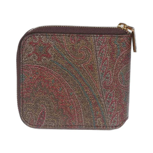 Etro Pegaso Detail Paisley Wallet