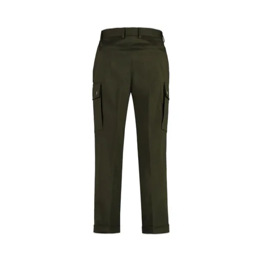 Etro Pegaso-Motif Mid-Rise Cropped Trousers