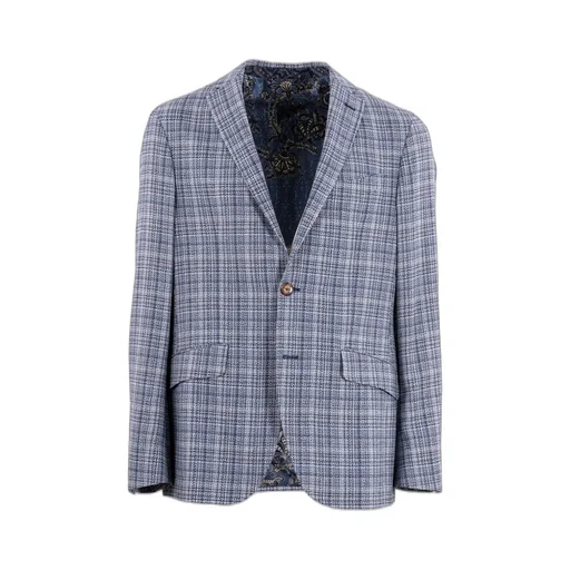 Etro Check Jersey Blazer