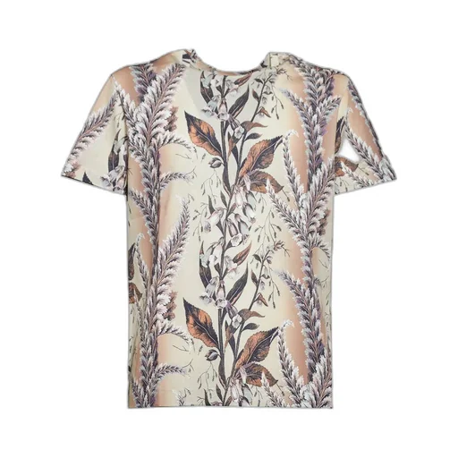 Etro Botanical Printed Crewneck T-Shirt