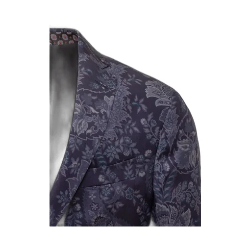 Etro Paisley Printed Single Breasted Blazer