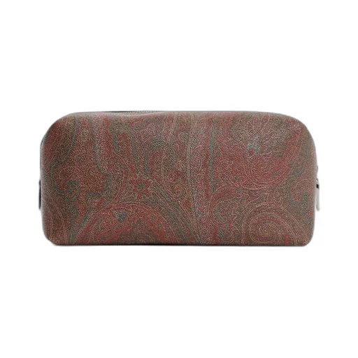 Etro Logo Embroidered Paisley Printed Wash Bag