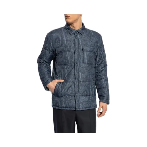 Etro Grosgrain Quilted Overshirt