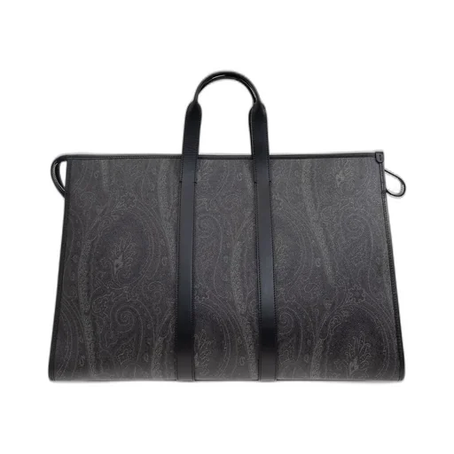Etro Large Paisley-Print Strapped Travel Bag