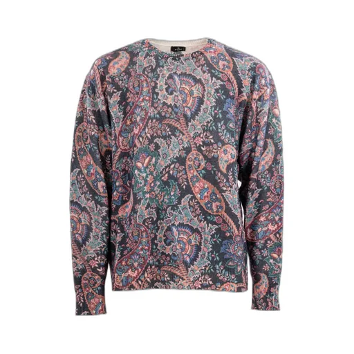 Etro Floral Paisley Printed Jumper