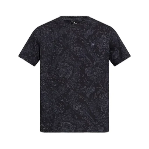 Etro Graphic Printed Crewneck T-Shirt