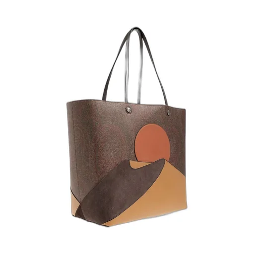 Etro Paisley-Jacquard Large Tote Bag
