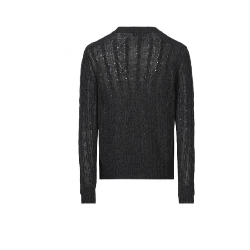 Etro Logo-Embroidered V-Neck Knitted Jumper