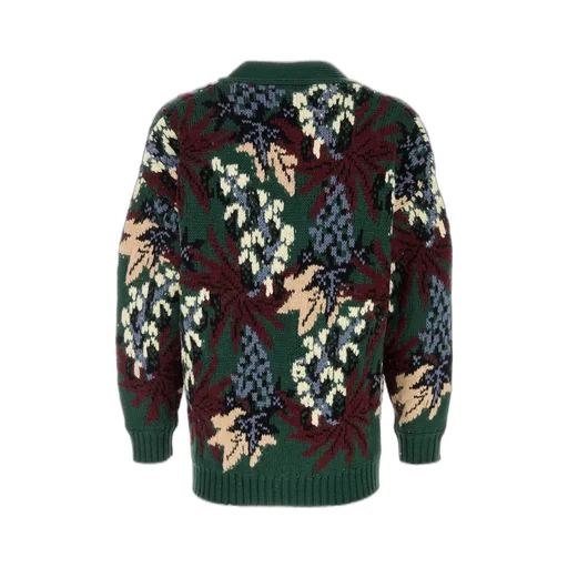 Etro V-Neck Jacquard Knitted Cardigan